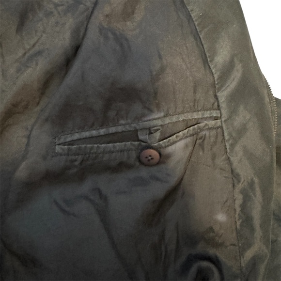 Vtg Planet Hollywood Bangkok Bomber Jacket XL 100% Silk Black Embroidered Rare - Picture 7 of 13